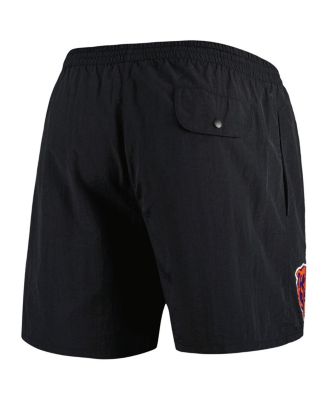 Men's Black Chicago Bears Team Essentials Nylon Shorts