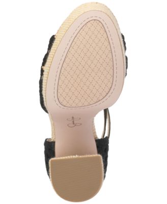 Jessica Simpson Women's Aditi Peep-Toe Platform Sandals