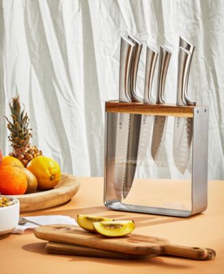 Damashiro Kinzoku Knife Block Set, 7 Piece