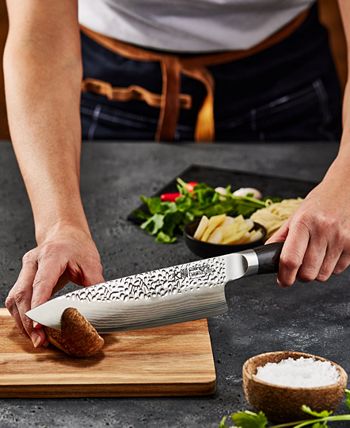Cuisine::pro® Damashiro Mizu Knife Block Oak Set, 7 Piece - Macy's