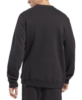 Men's Identity Fleece Stacked Logo Crew Sweatshirt 