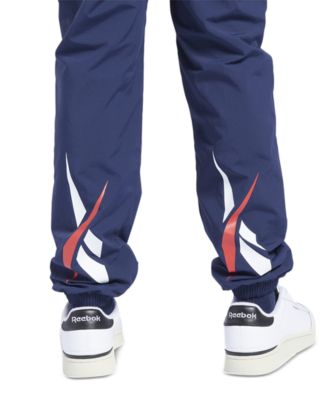 Reebok Men's Classics Vector Logo-Print Track Pants - Macy's