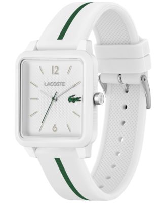 Men's Studio White Silicone Strap Watch 36mm x 38mm