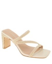 BCBGeneration Ivory Cream Women s Sandals Wedges Flip Flops