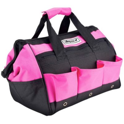 43 Piece Essential Tool Set with Pink Bag and Hand Tools