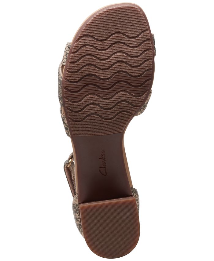 Clarks Women's Desirae Lily AnkleStrap Sandals Macy's