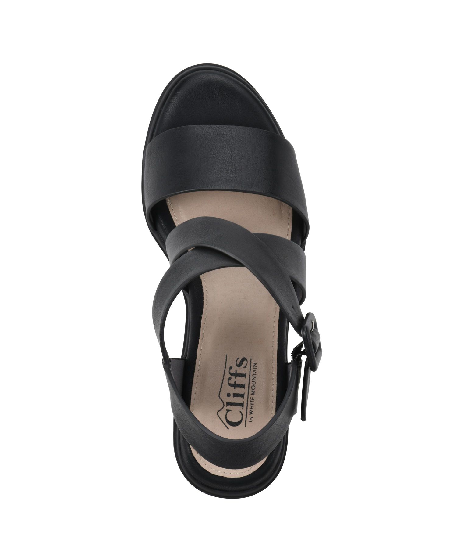 Women's Cordovan Stacked Heel Strappy Dress Sandals