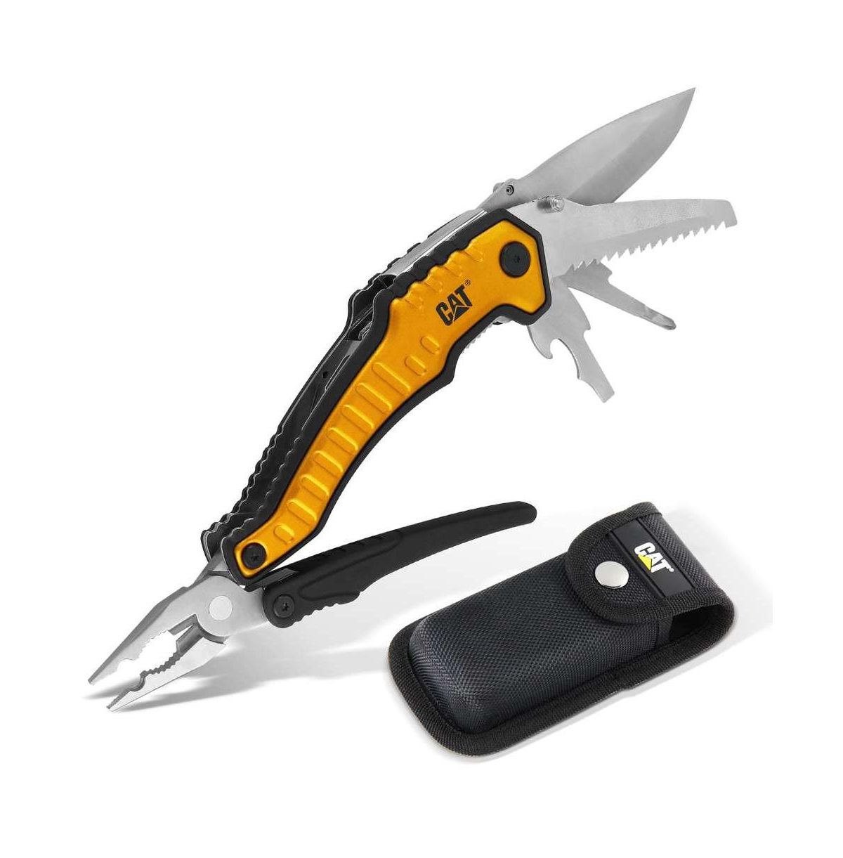 Xl 9-in-1 Multifunction Knife and Pliers Tool with Pouch