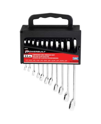 11 Piece SAE Combination Wrench Set