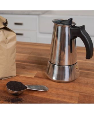 Stainless Steel Coffee Maker 3-cup