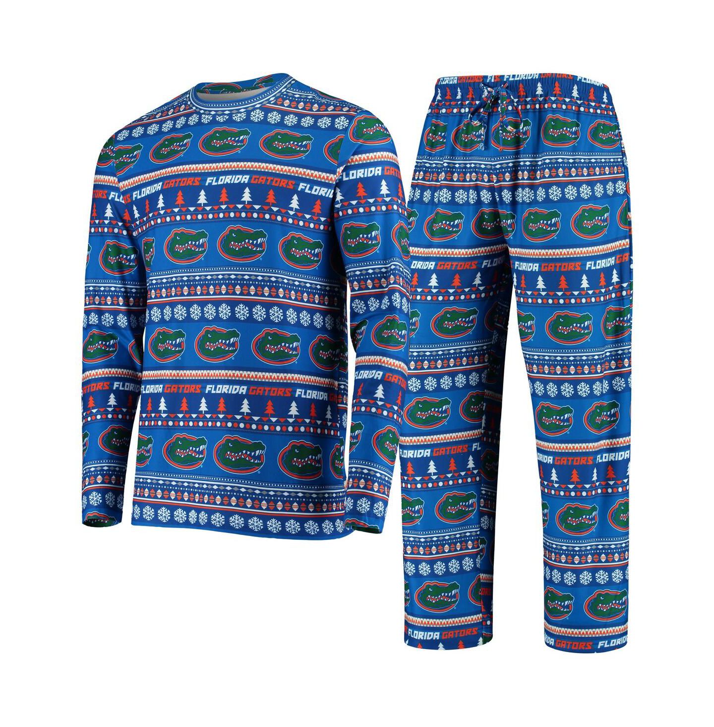 Мужская пижама Concepts Sport Florida Gators Ugly Sweater: топ и штаны, Royal — фото 1