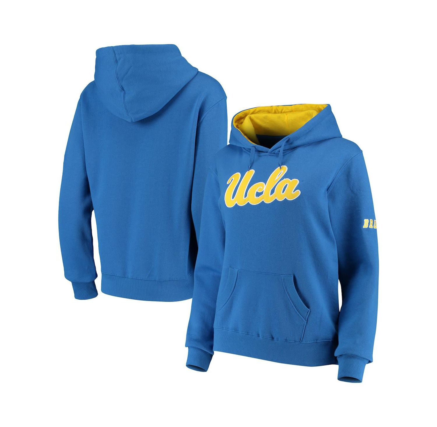 Women's Blue UCLA Bruins Big Logo Pullover Hoodie