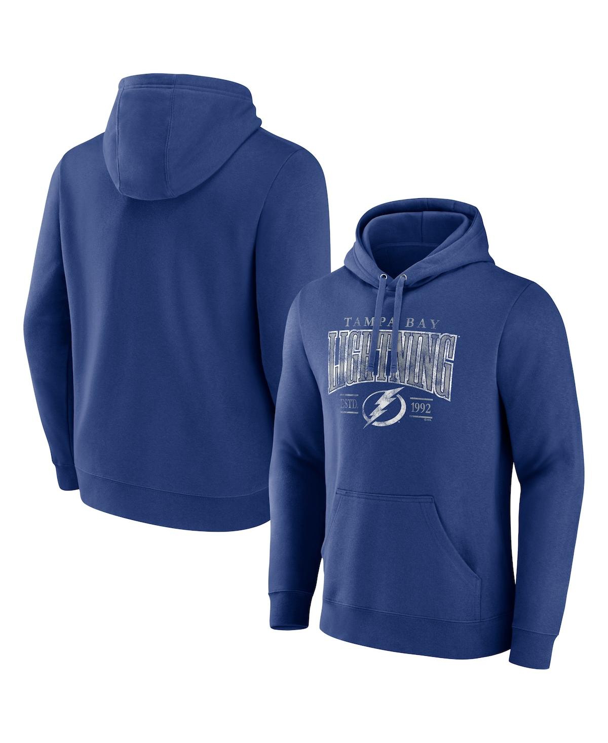 Fanatics Branded Blue Tampa Bay Lightning Dynasty Pullover Hoodie In Blue