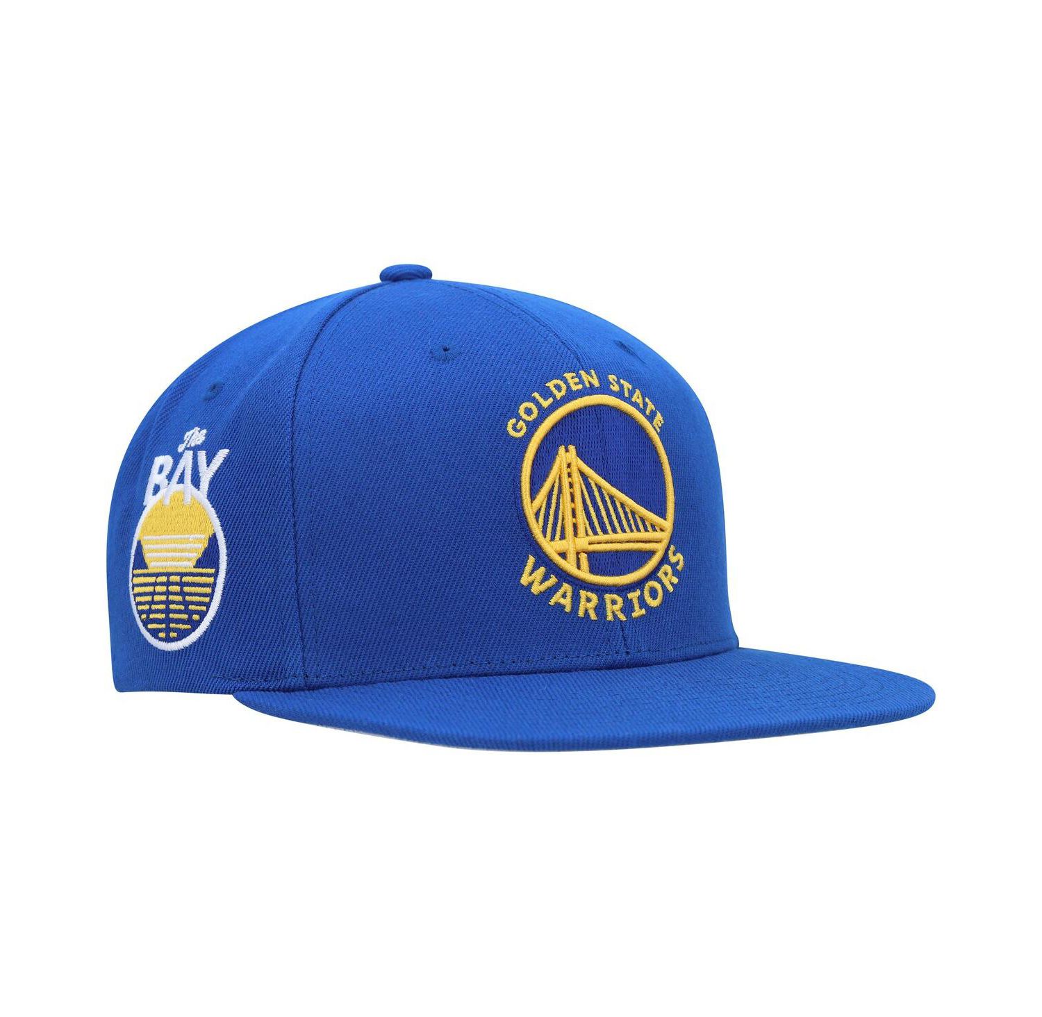Men's Royal Golden State Warriors Side Core 2.0 Snapback Hat