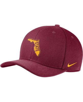 Men's Nike Garnet Florida State Seminoles Classic99 Swoosh Performance ...