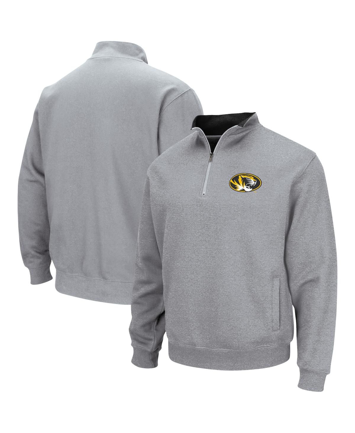Мужская серая куртка с логотипом команды Missouri Tigers Tortugas на молнии в пол