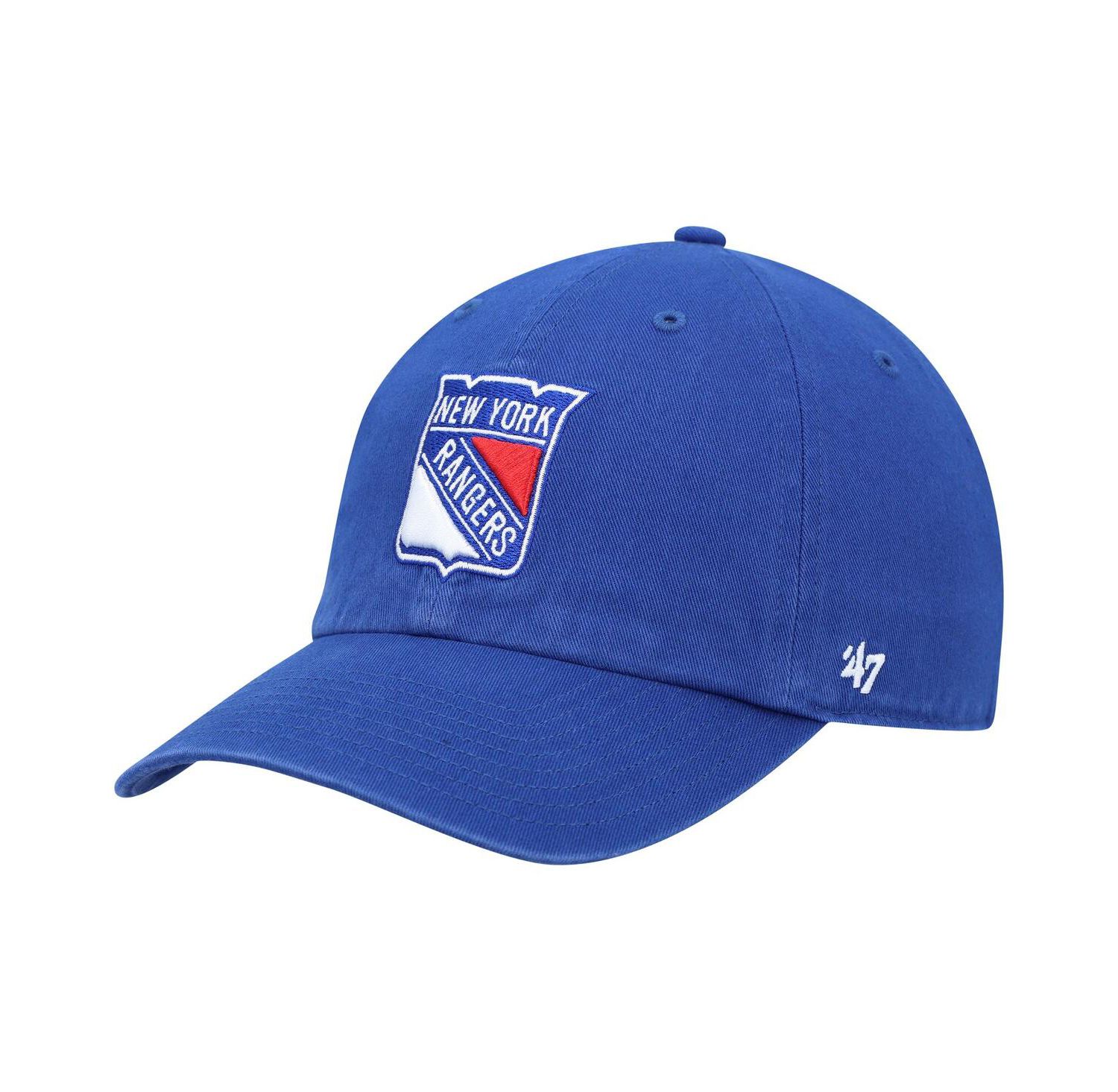 Men's Royal New York Rangers Clean Up Adjustable Hat