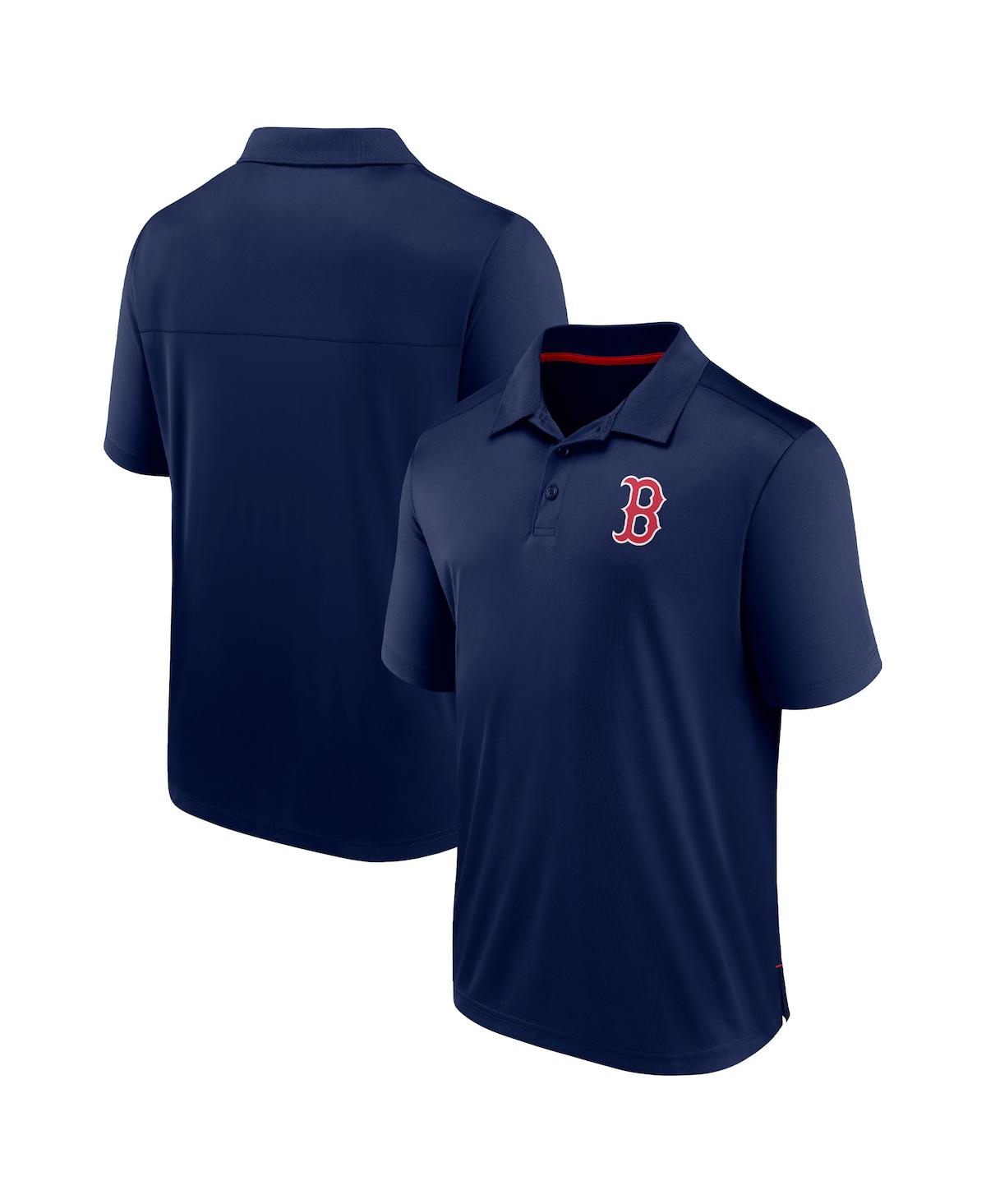 Shop Fanatics Men's  Navy Boston Red Sox Hands Down Polo Shirt