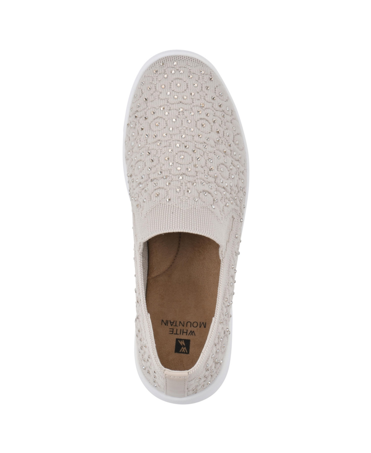 White Mountain Women's Unit Slip On Sneakers In Neutral