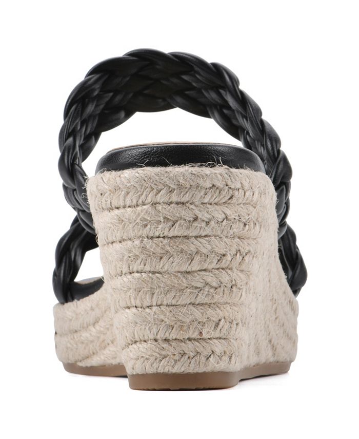 White Mountain Women's Yoyo Wedge Sandals Macy's