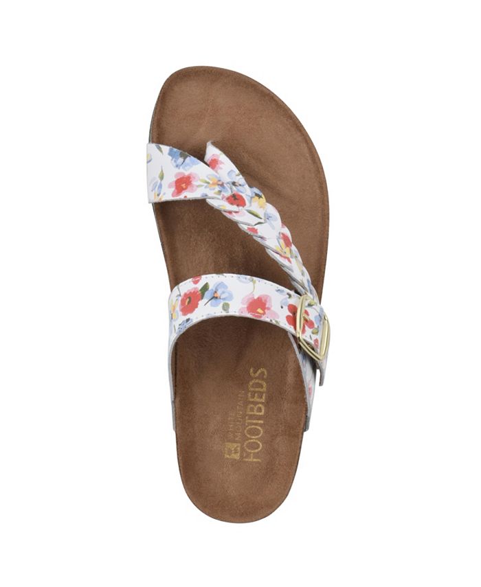 White Mountain Women's Happier Footbeds Sandals - Macy's