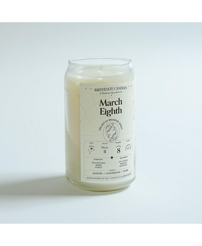 Birthdate Candles The March Eighth Candle & Reviews Home Macy's