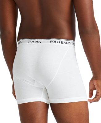 Men's 3-Pack Classic Cotton Boxer Briefs