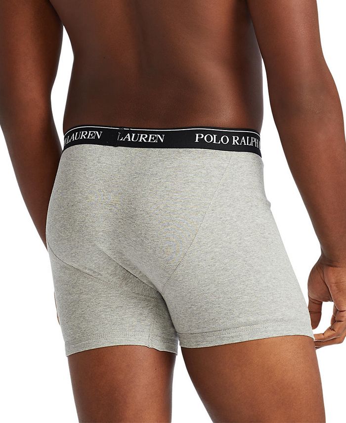 Polo Ralph Lauren Men's 3Pack. Classic Cotton Boxer Briefs Macy's