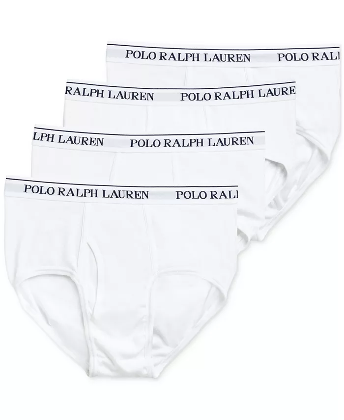 Men's 4-Pack Classic-Fit Mid-Rise Briefs