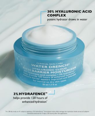 Water Drench Hyaluronic Cloud Rich Barrier Moisturizer, 1.7oz