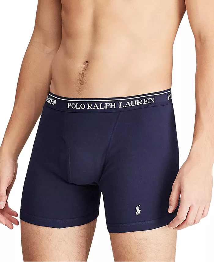 Men's 5-Pack Classic Cotton Boxer Briefs - thumbnail 10