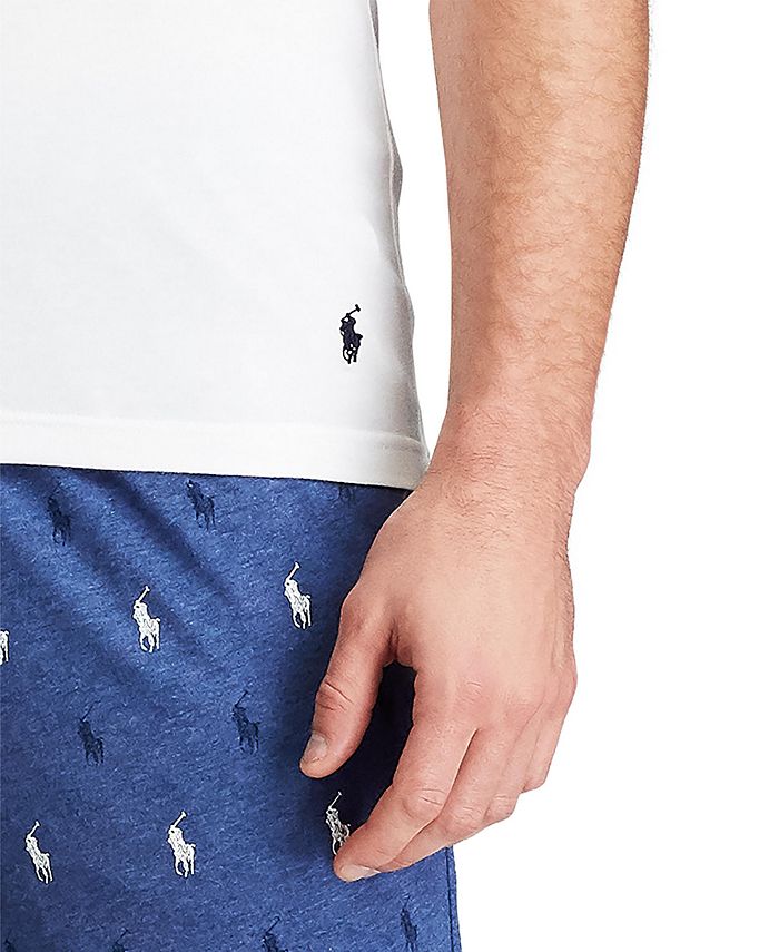 Polo Ralph Lauren Men's 3Pk. SlimFit Stretch VNeck Undershirts Macy's