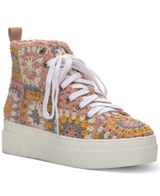 Lucky Brand - Women's Curla Crochet Platform Sneakers