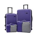 4-Piece Kensie Hillsboro Rolling Hardside Collection Set (5 colors)