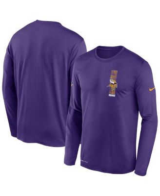 Minnesota Vikings Nike Sideline Performance Player Pullover Hoodie