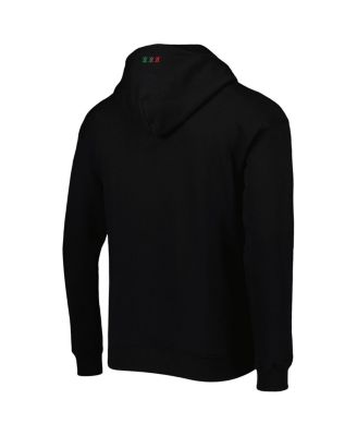 Men's Black Ajax Daily Paper Pullover Hoodie