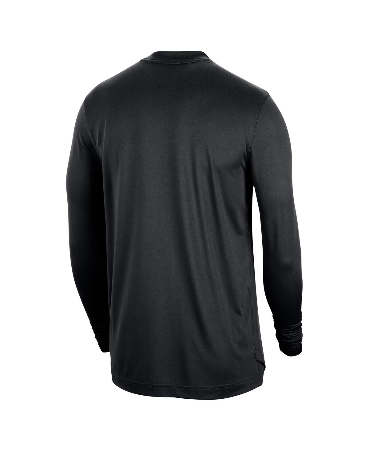 Shop Nike Men's  Black Orlando Magic 2022/23 City Edition Pregame Warmup Long Sleeve Shooting Shirt