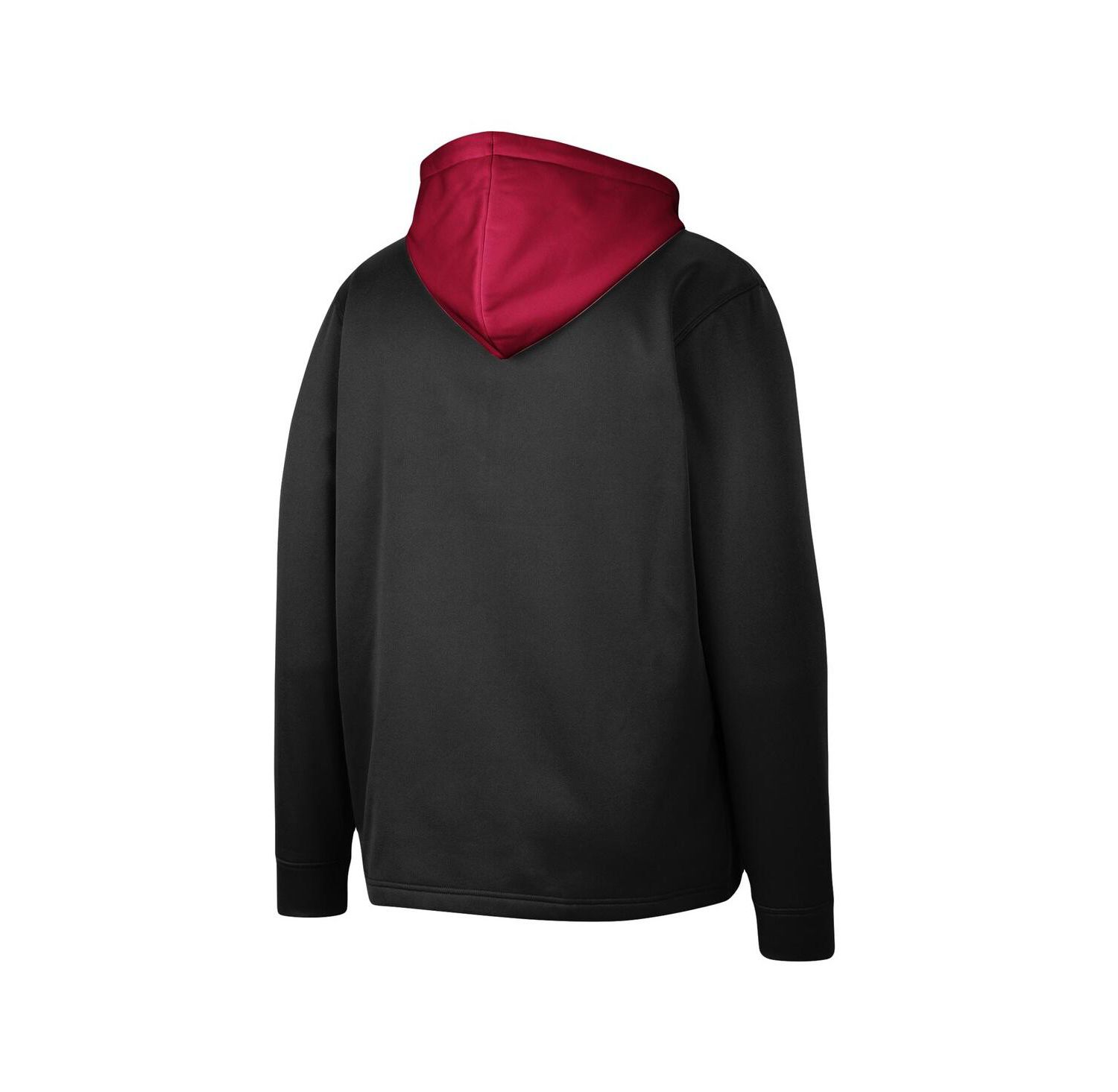 Men's Black Washington State Cougars Luge 3.0 Quarter-Zip Hoodie
