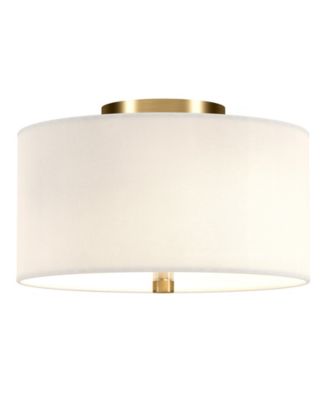 Ellis 12" Flush Mount with Fabric Shade