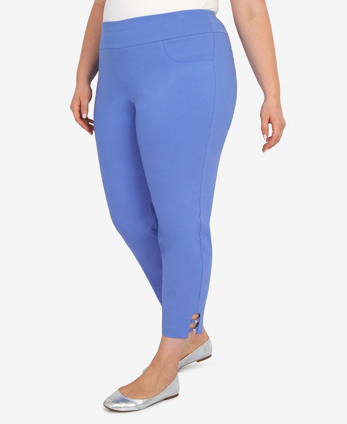 HEARTS OF PALM Plus Size Lilac You A Lot Ankle Pants Macy's