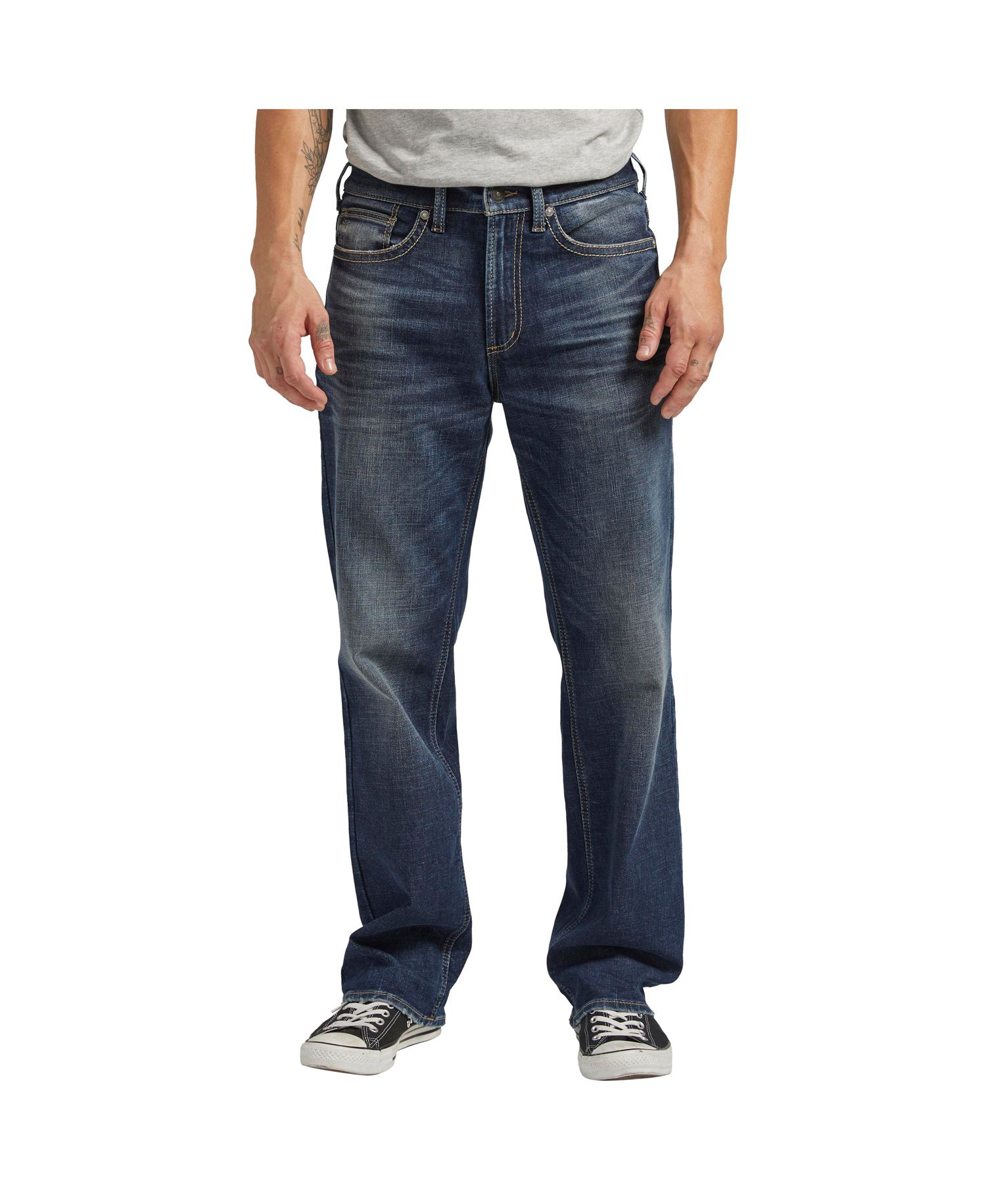 Men's Gordie Relaxed Fit Straight Leg Jeans