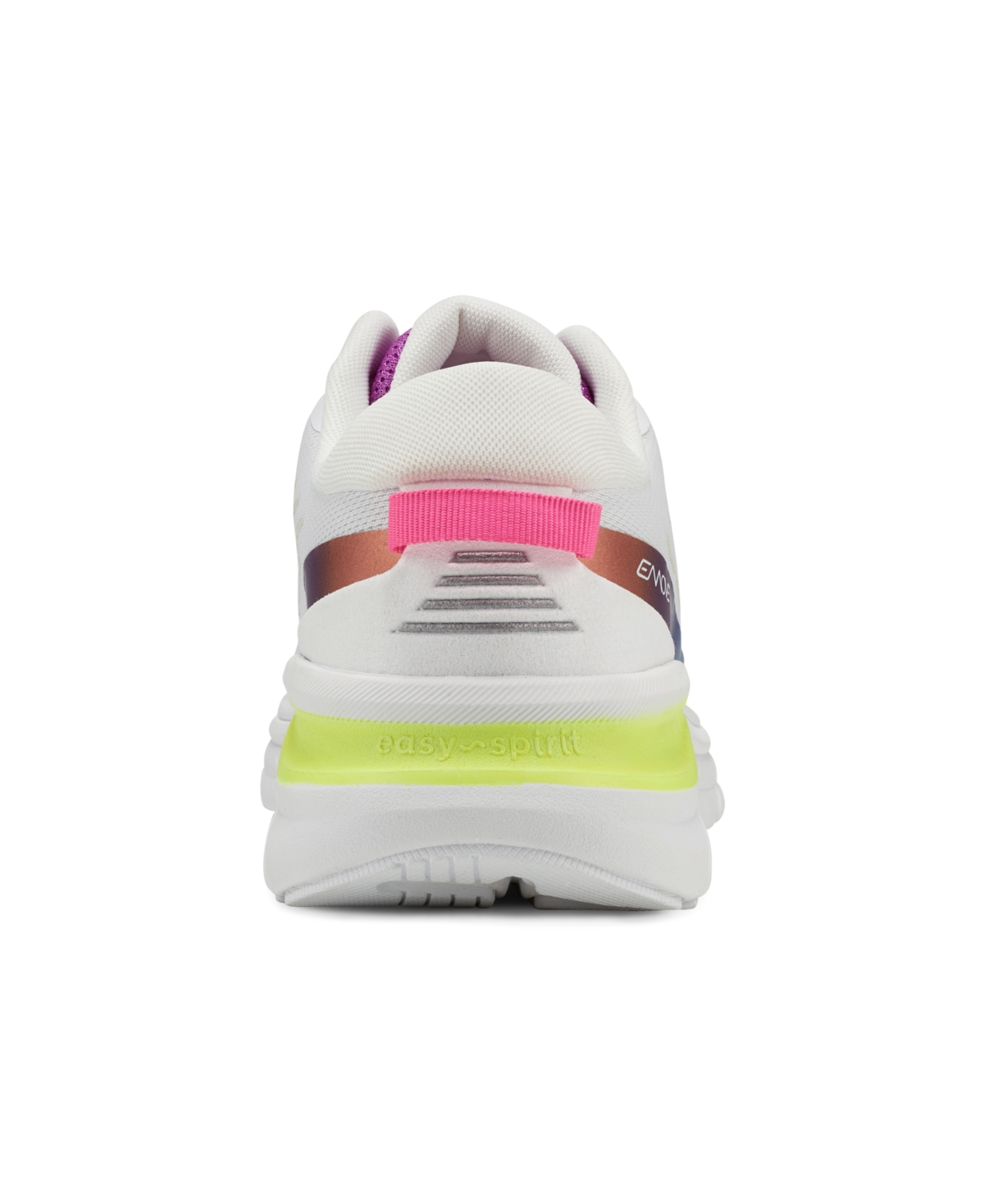 Shop Easy Spirit Women's Mel Emove Walking Shoes In White,rainbow