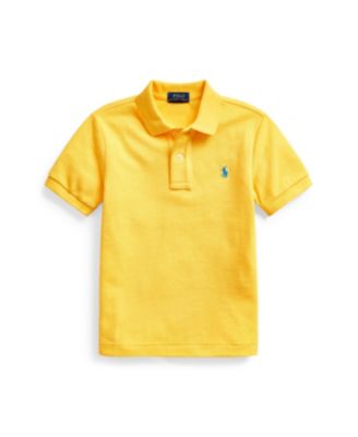 Polo Shirt POLO RALPH LAUREN Kids color Yellow