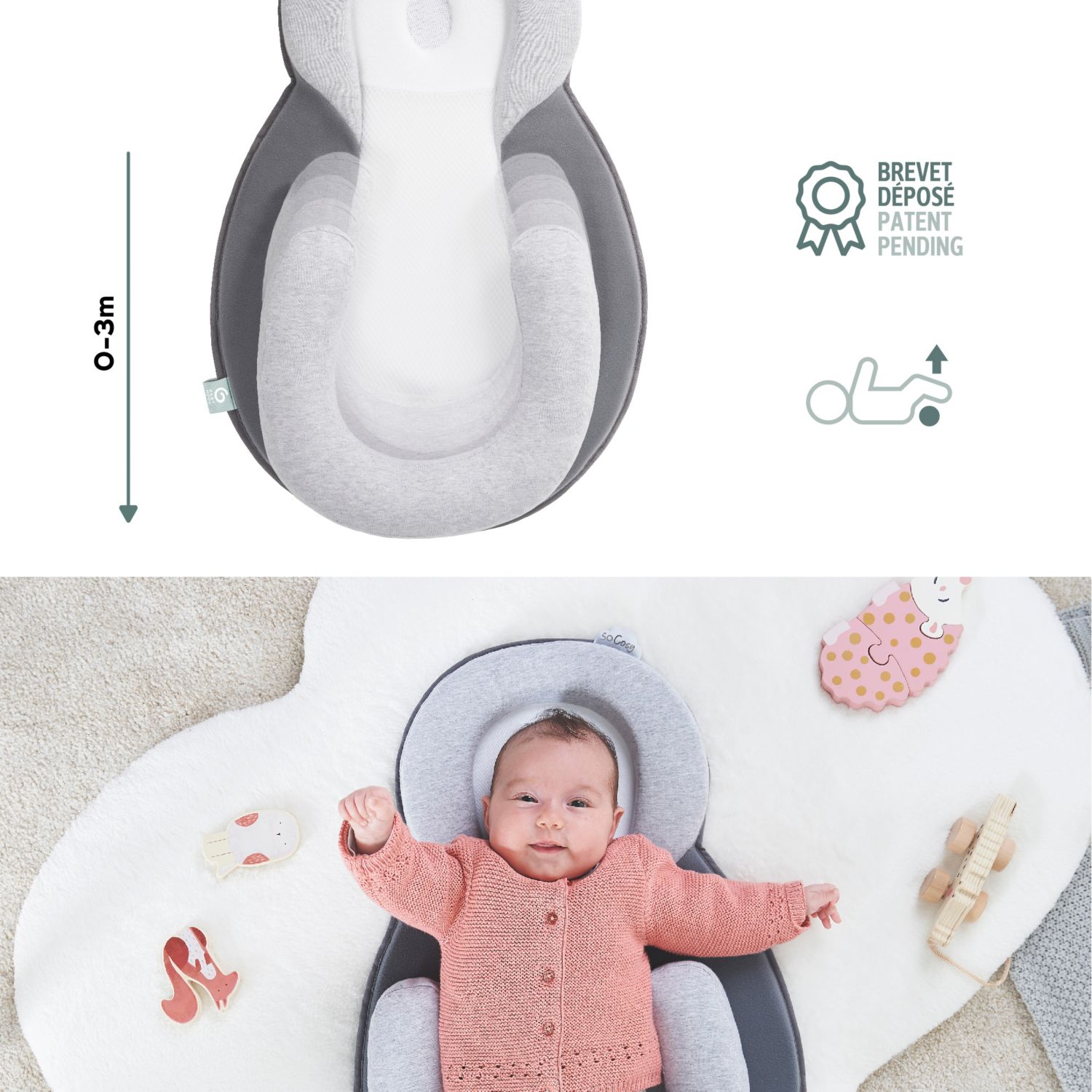 Baby So Cosy Lounger