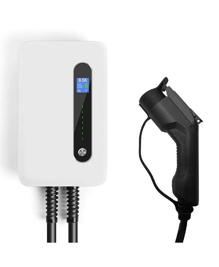 Lectron 240V 40 Amp Level 2 Electric Vehicle (EV) Charging Station with 20ft/6m J1772 Cable