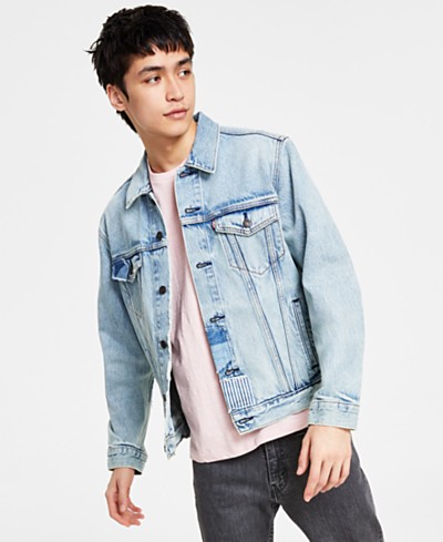 Men's Levi's Trucker Denim Jacket, Size: XXL, Light Blue