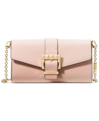 MICHAEL KORS: Michael Penelope clutch in smooth leather - Black