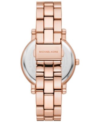 Women's Corey Three-Hand Rose Gold-Tone Alloy Watch 38mm