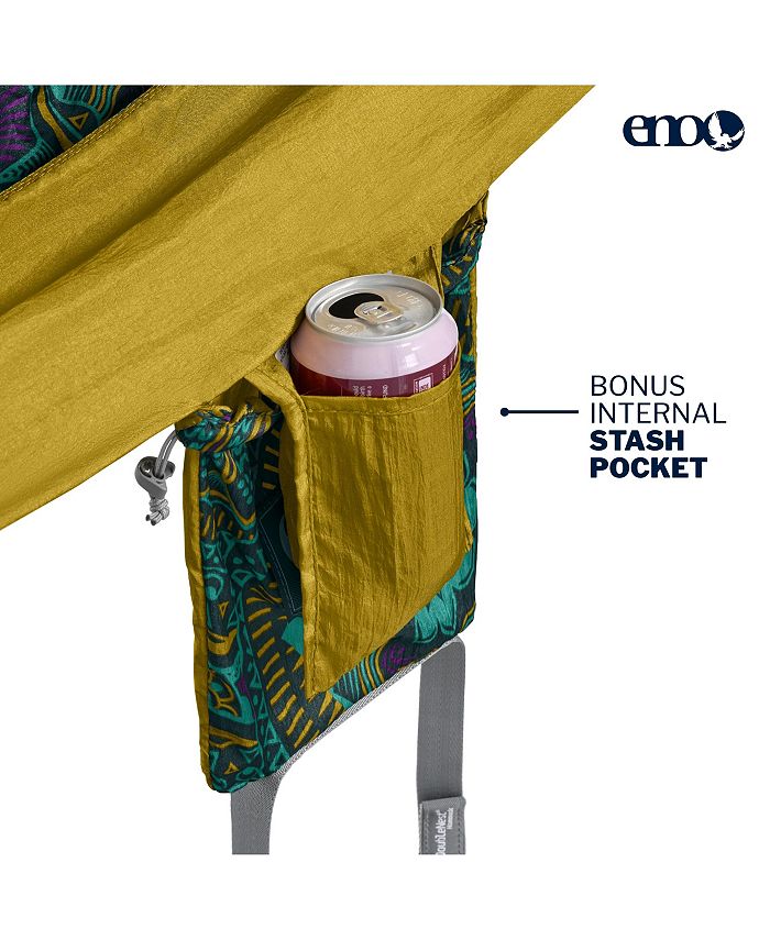 ENO DoubleNest Hammock Lightweight, Portable, 1 to 2 Person Hammock