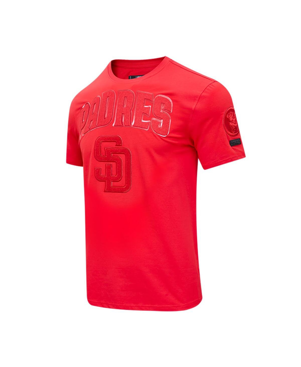 Shop Pro Standard Men's  San Diego Padres Classic Triple Red T-shirt